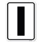 Signmission Sign with Letter I Heavy-Gauge Aluminum Rust Proof Parking Sign A-1824-22948 - alternate 1